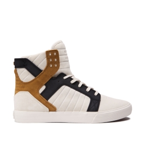 Supra SKYTOP Høye Sneakers Herre Svart | NO-52383